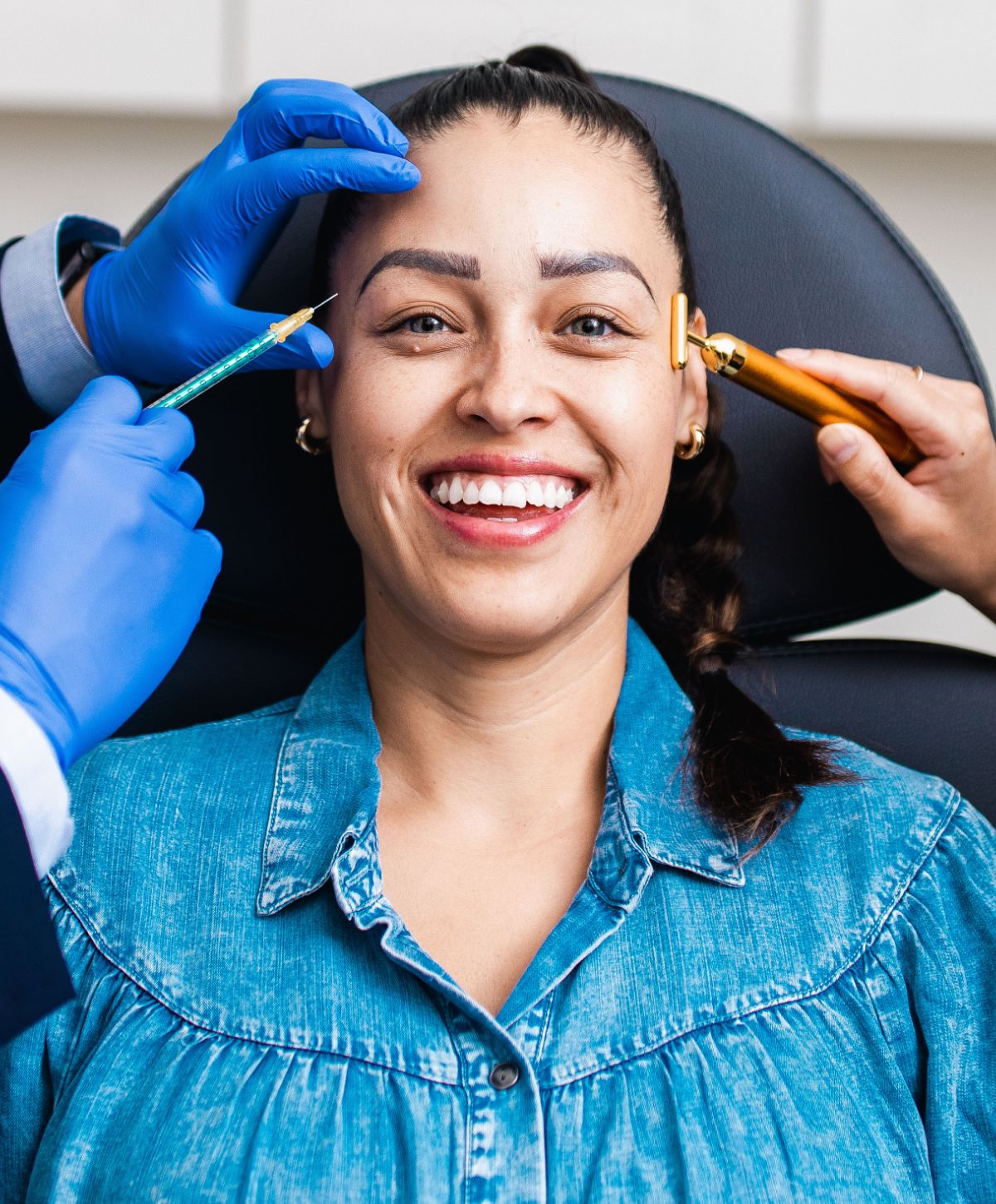 Newport Beach dermal filler model